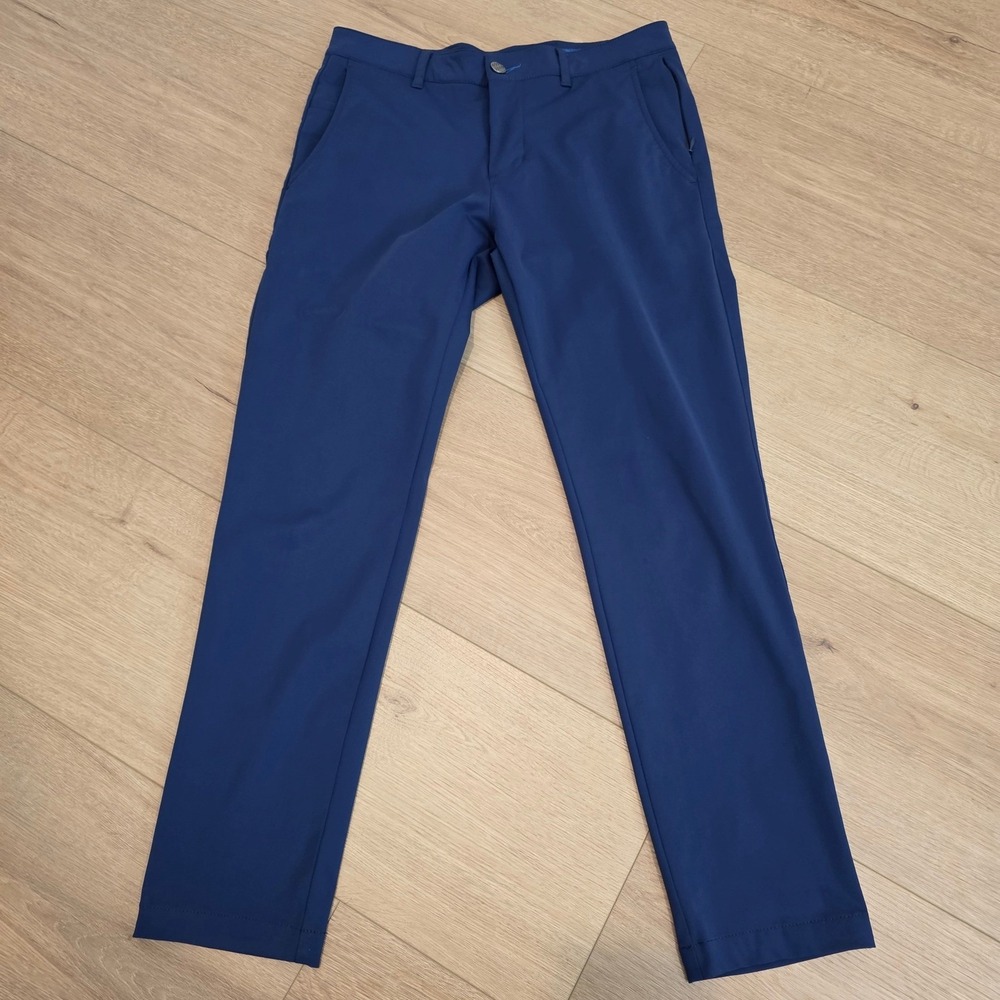 Twillory Pants Mens 30x30 Blue Performance Fabric Trim Fit Golf